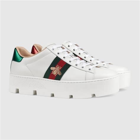 zapatillas gucci plataforma|zapatillas gucci.